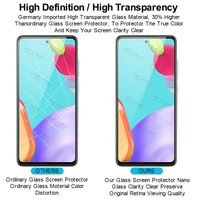 3 arkusze ochraniacz ekranu szkło do Samsung Galaxy A52 A52s 5G A51 A03S A22 A12 A32 A72 A53 A23 A33 przezroczyste czyste Sklo pokrywa 6